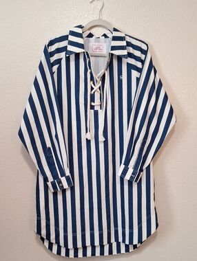 Lady Captain Skipper Beach Dress, Large